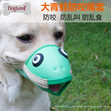 Funny Flog y Bird Dog Muzzle Anti Bite Anti Bark Mascota respirable